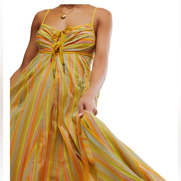 NWT Free People Women's Dream Weaver Maxi Dress, size S - Picture 6 of 6